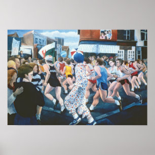 London Marathon 1996 Poster