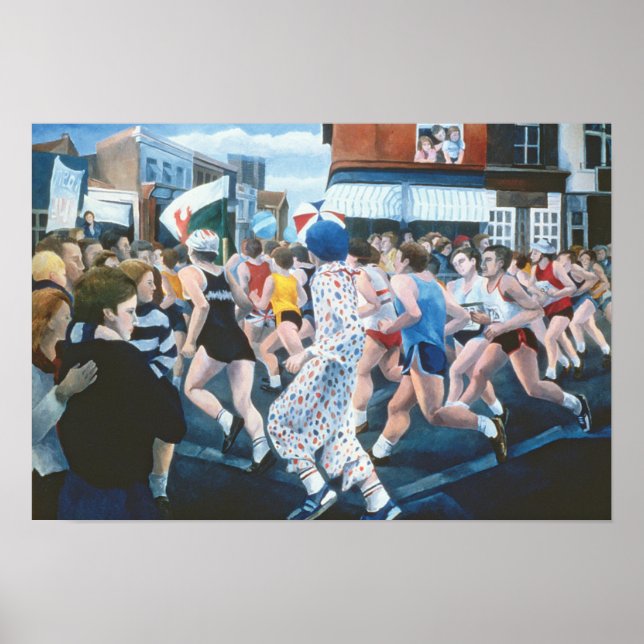 London Marathon 1996 Poster (Vorne)