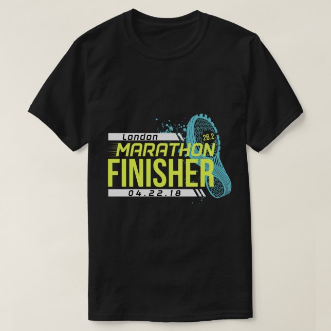 London Marathon 2018 T-Shirt (Design vorne)