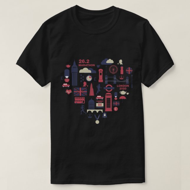 London Marathon T-Shirt (Design vorne)