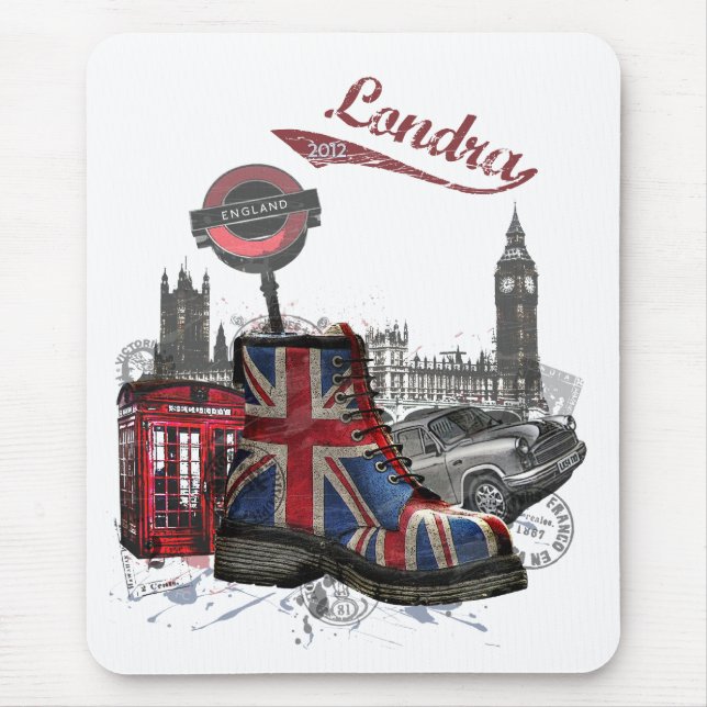 London-Mausunterlage Mousepad (Vorne)