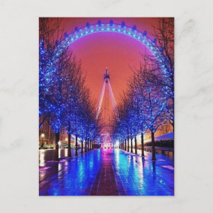 London Merry-Go-Round Postcard Postkarte