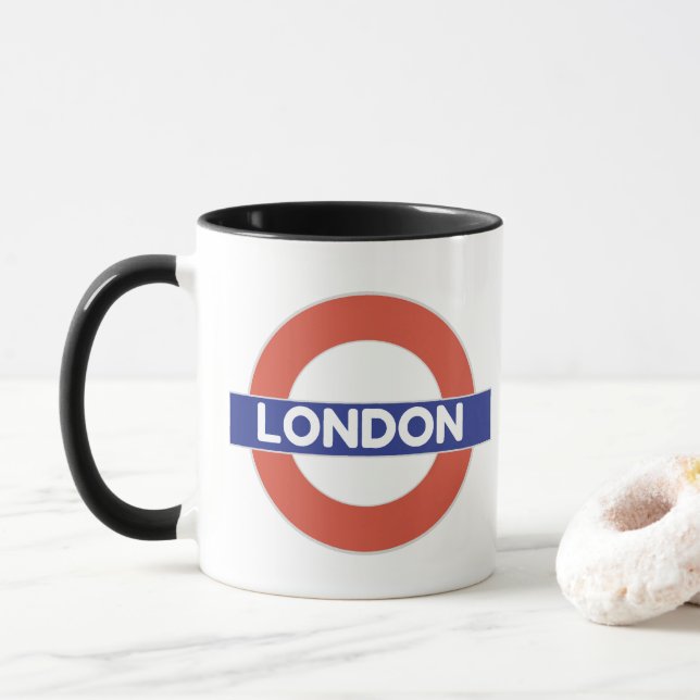 London mit Gewerkschaft Tasse (Mit Donut)