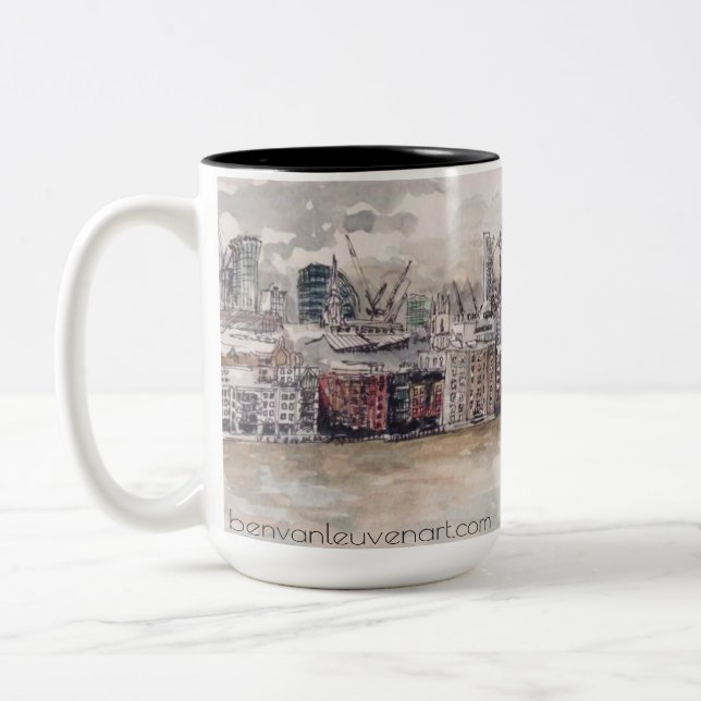 London Mug Zweifarbige Tasse (Links)