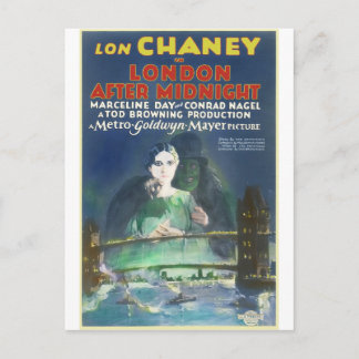 LONDON NACH MIDNIGHT VON Philip J. Riley Postkarte