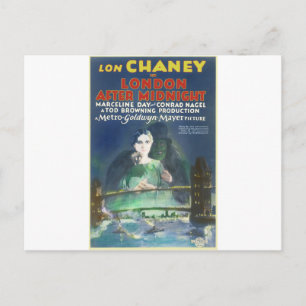 LONDON NACH MIDNIGHT VON Philip J. Riley Postkarte