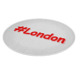 "#London" Niedliches Design. Jetzt kaufen Schneidebrett