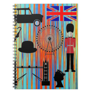 London Notebook Notizblock