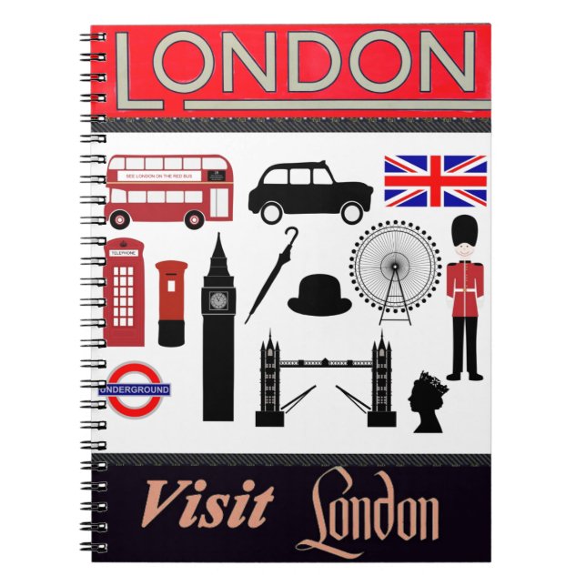 London Notizblock (Vorderseite)