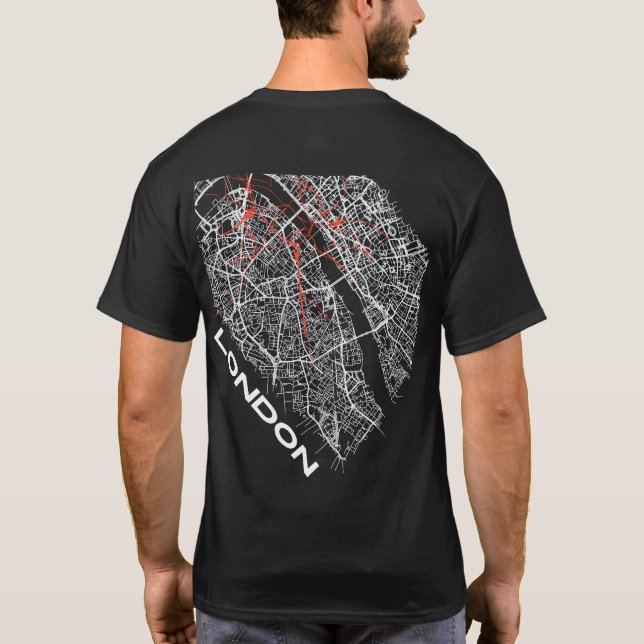 London on your T-shirt (Rückseite)