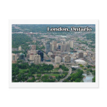 London Ontario Air Downtown View