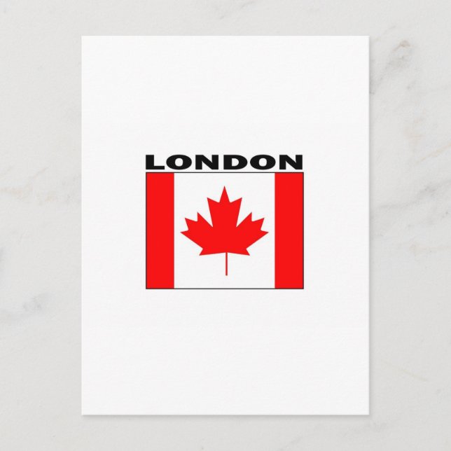 London, Ontario Postkarte (Vorderseite)