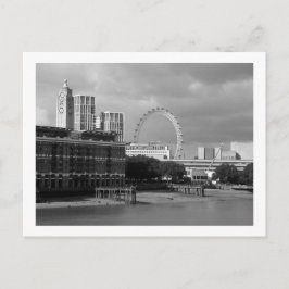 London: OXO Tower, London Eye & Themse Postkarte