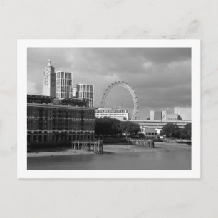 London: OXO Tower, London Eye & Themse Postkarte