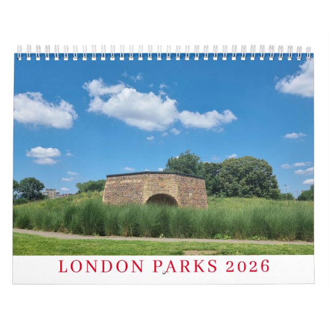 London parks 2026 calendar kalender (Titelbild)