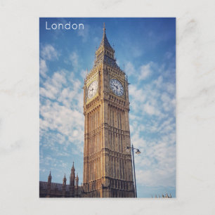 London - Parlamentsgebäude Feiertagspostkarte