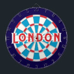 LONDON Patriotic Blue Red White Dark Blue Border Dartscheibe<br><div class="desc">LONDON Patriotic Blue Red White Dark Blue Border Design Dart Board. Sie können den Text anpassen, indem Sie die Personalisierungsoption auswählen 🎯 Bitte lass mir, ob Sie weitere Fragen haben und weil Zazzles Kundensupport die Kundenerfahrung bearbeitet, können Sie den Zazzle Kundensupport per Chat, Telefon oder E-Mail erreichen, wie in diesem...</div>