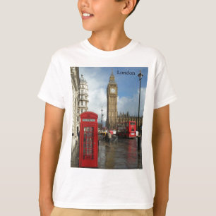 London Phone Box & Big Ben (St.K. T-Shirt