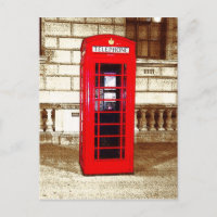 London Phone Box (Poster Edge Effect)