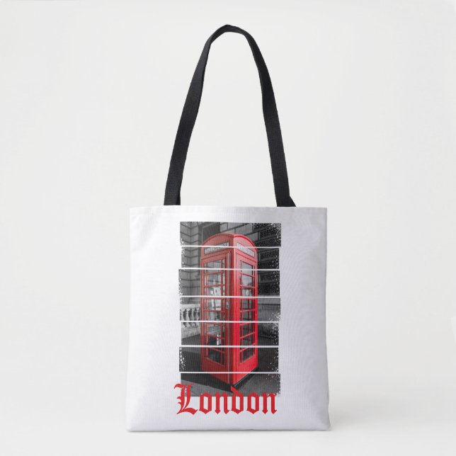 London Phone Box Vintag Souvenir (Vorderseite)