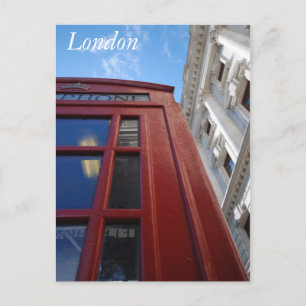 London Phone Stand Postkarte