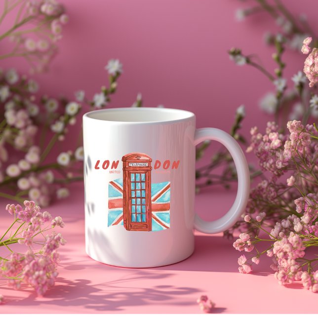 London Phonebooth Jumbo-Tasse (Von Creator hochgeladen)