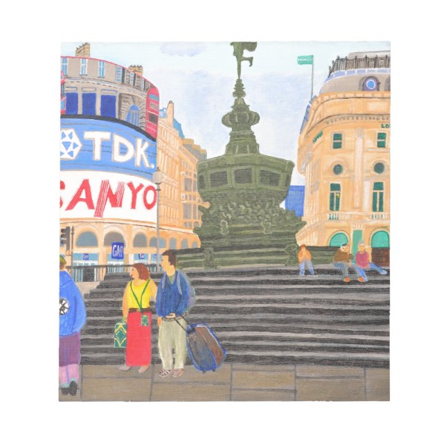 London, Piccadilly Circus Notizblock (Vorderseite)