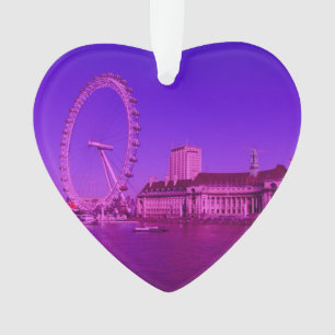 London-Pink Ornament