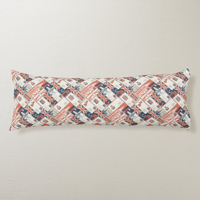 London Post Body Pillow Seitenschläferkissen (Vorderseite)
