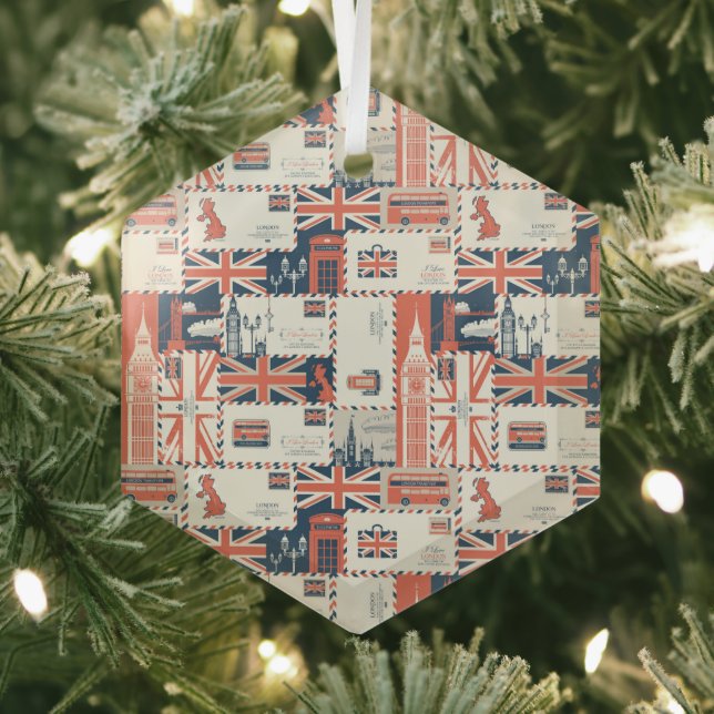 London Post Ornament Aus Glas (Insitu)