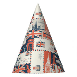 London Post Party Hat Partyhütchen