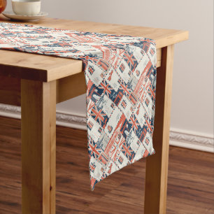 London Post Table Runner Großer Tischläufer