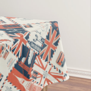 London Postal Tablecloth Tischdecke