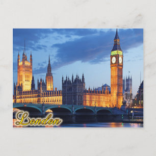 London Postcard Postkarte