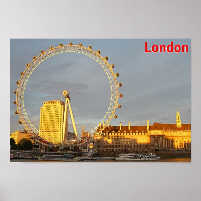 London Poster (Vorne)