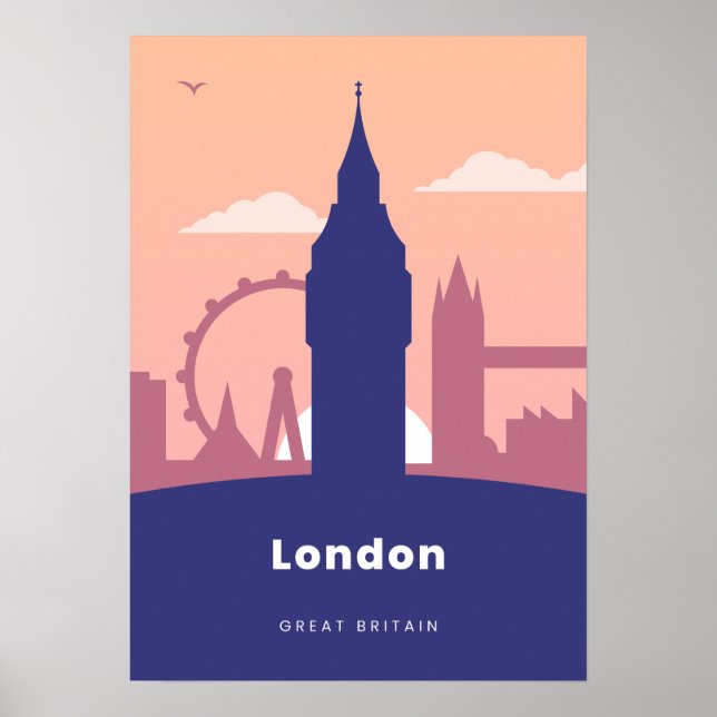 London Poster (Vorne)