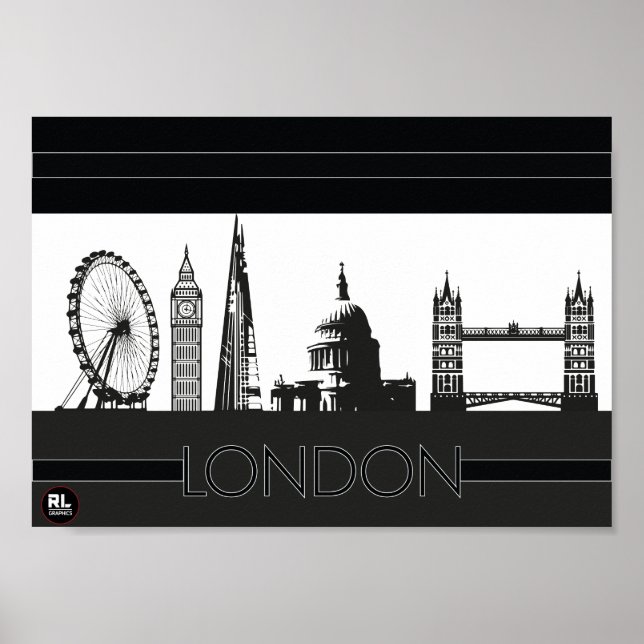 London Poster (Vorne)