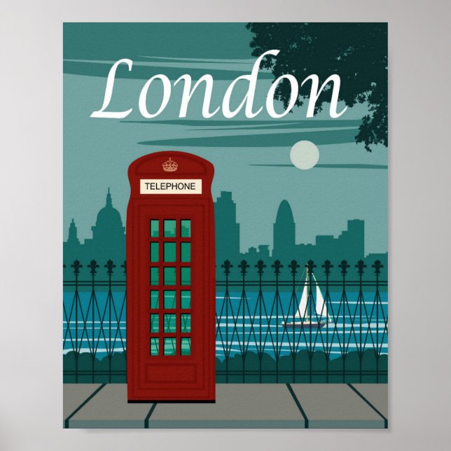 London Poster (Vorne)