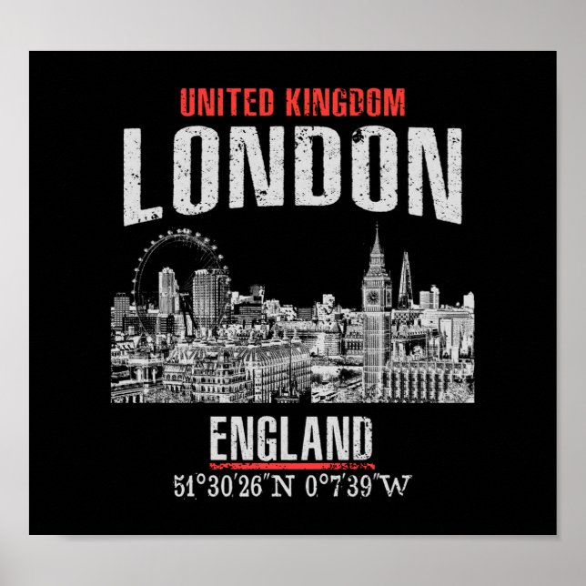 London Poster (Vorne)