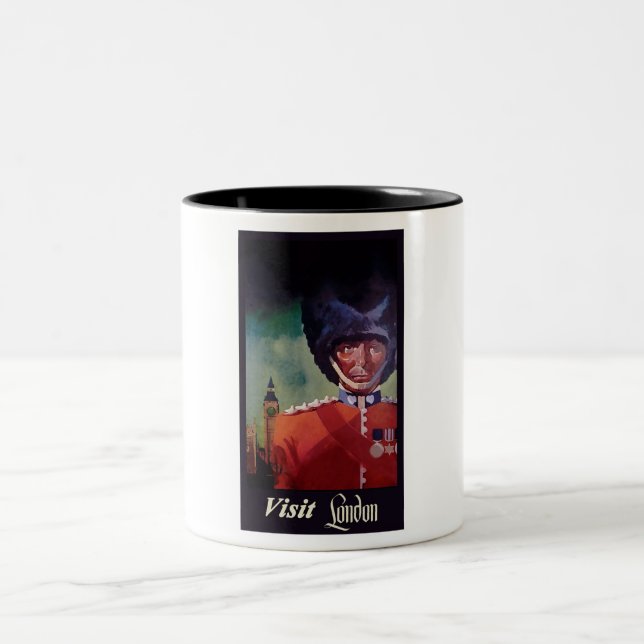 London Poster Kaffeetasse (Mittel)