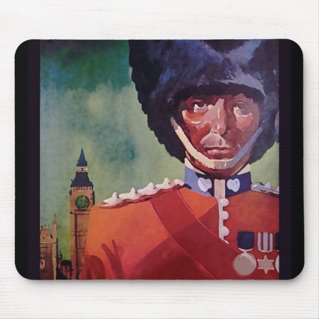 London Poster Mouse Pad Mousepad (Vorne)