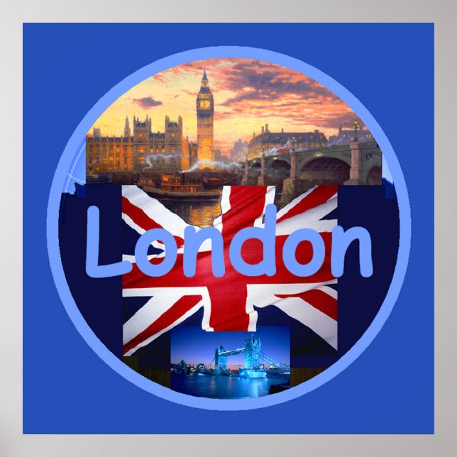 LONDON POSTER Print (Vorne)