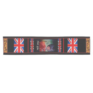 London Poster Table Runner Kurzer Tischläufer
