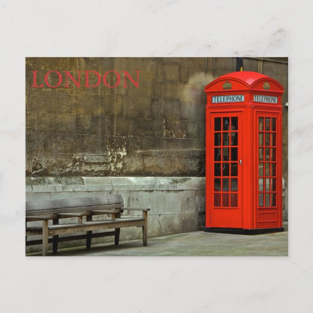 London Postkarte (Vorderseite)