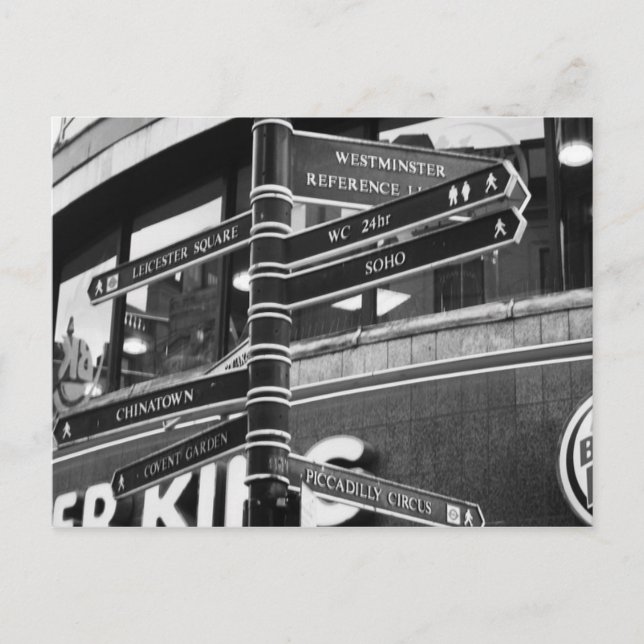 London Postkarte (Vorderseite)
