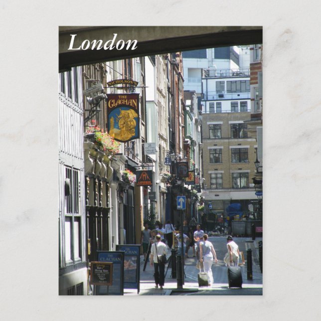 London Postkarte (Vorderseite)