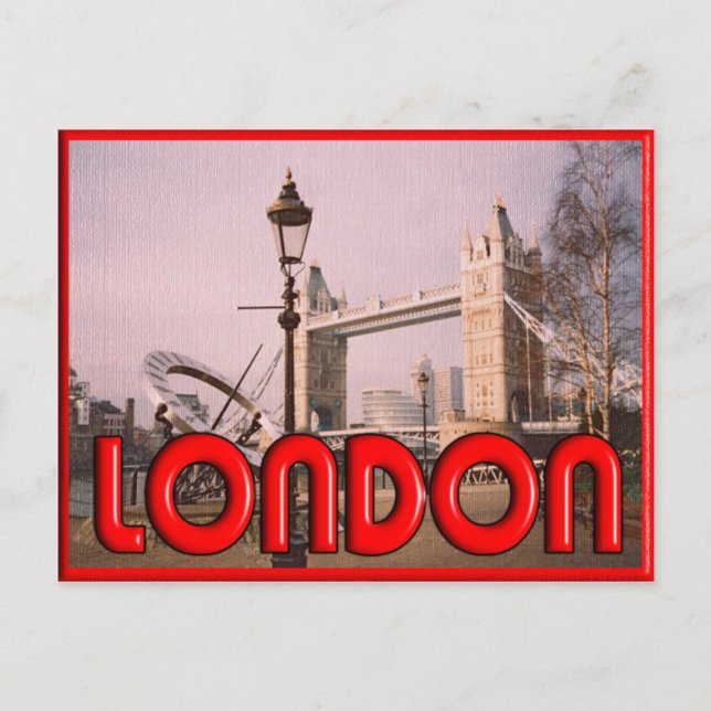 London Postkarte (Vorderseite)