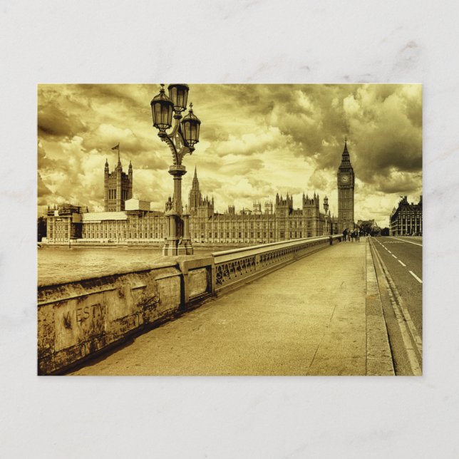 London Postkarte (Vorderseite)