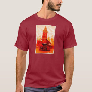 London Red Bus & Big Ben T-Shirt