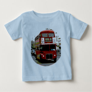 London Red Bus Routemaster Buses Baby T-shirt